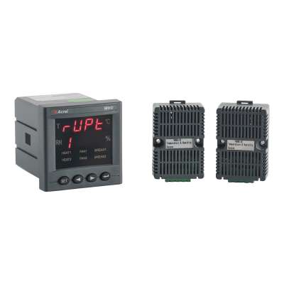 Temperature and humidity panel controller with sensors and alarm WHD72-22/J