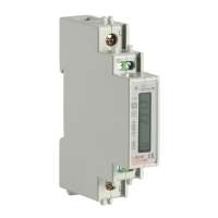 single phase din rail energy meter with RS485 ADL10-E/C